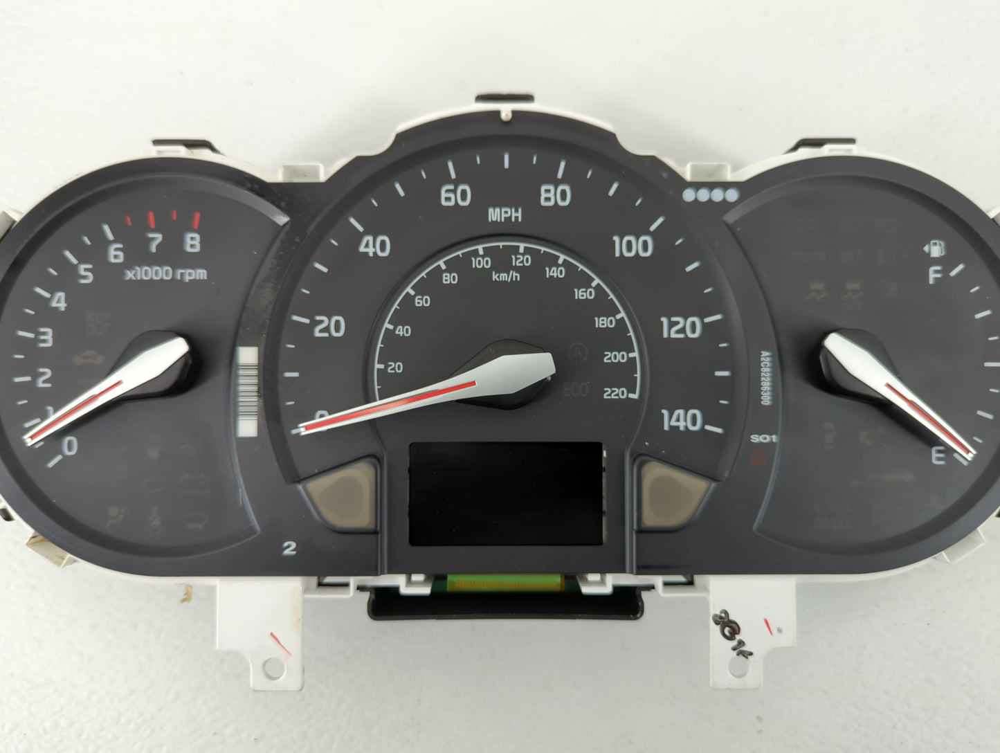 2012-2015 Kia Rio Instrument Cluster Speedometer Gauges P/N:94022-1W018 Fits Fits 2012 2013 2014 2015 OEM Used Auto Parts - 
