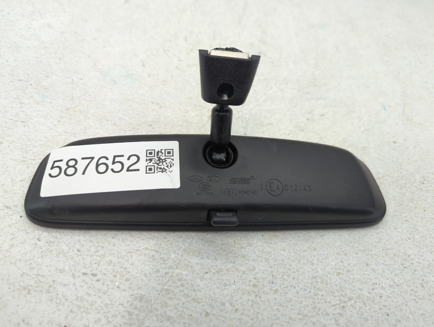 2010-2017 Kia Rio Interior Rear View Mirror Replacement OEM P/N:E4012143 Fits OEM Used Auto Parts - Oemusedautoparts1.com