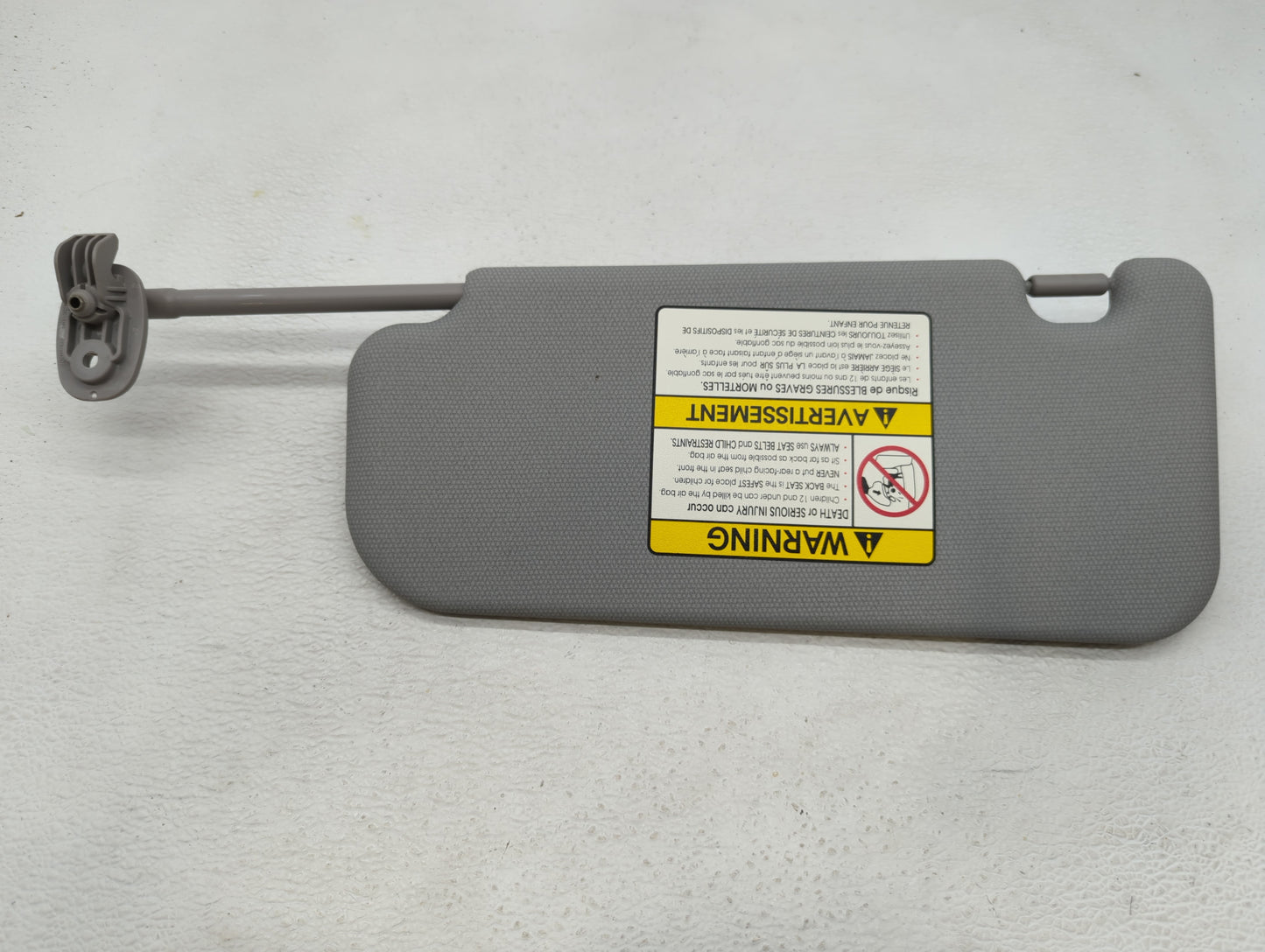 2012-2017 Kia Rio Sun Visor Shade Replacement Passenger Right Mirror Fits Fits 2012 2013 2014 2015 2016 2017 OEM Used Auto P