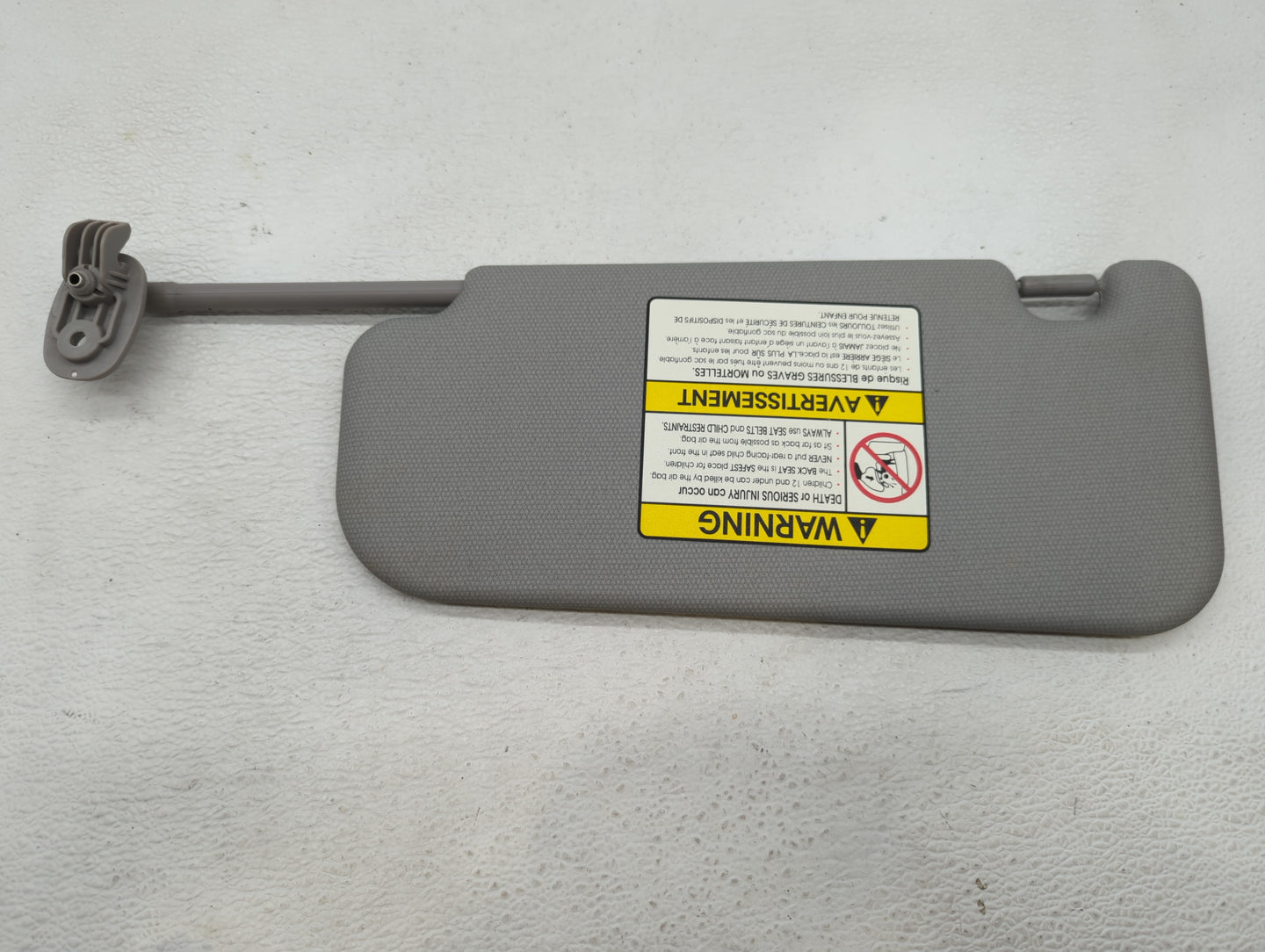 2012-2017 Kia Rio Sun Visor Shade Replacement Passenger Right Mirror Fits Fits 2012 2013 2014 2015 2016 2017 OEM Used Auto P