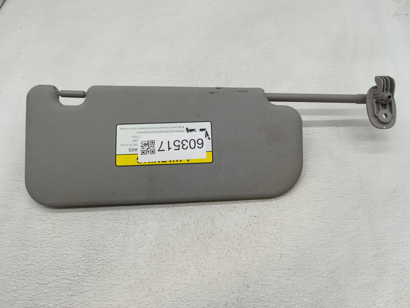2012-2017 Kia Rio Sun Visor Shade Replacement Driver Left Mirror Fits Fits 2012 2013 2014 2015 2016 2017 OEM Used Auto Parts