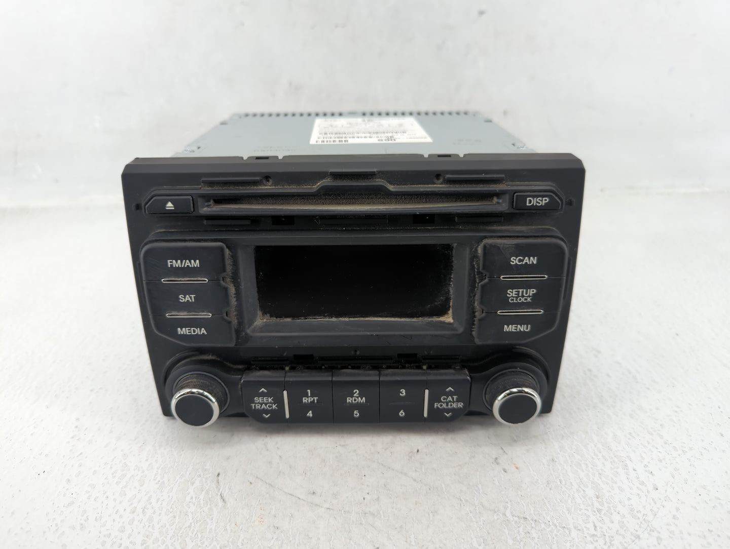 2012-2015 Kia Rio Am Fm Cd Player Radio Receiver - Oemusedautoparts1.com