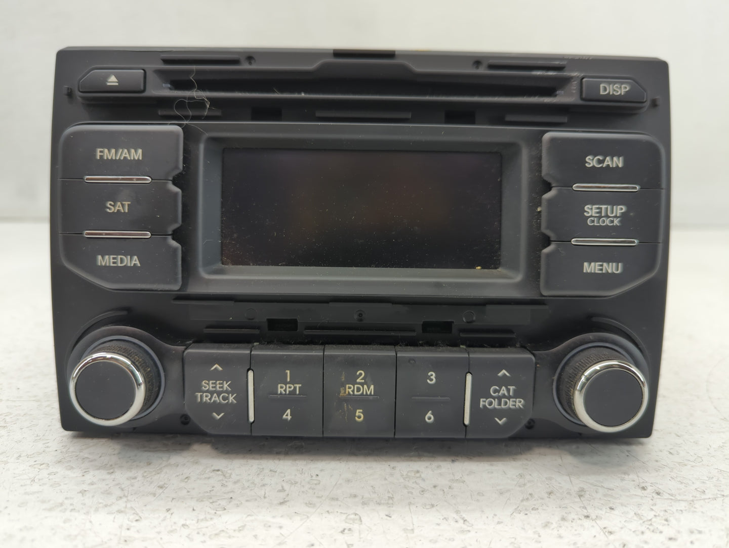 2012-2015 Kia Rio Radio AM FM Cd Player Receiver Replacement P/N:96170-1W900CA Fits Fits 2012 2013 2014 2015 OEM Used Auto P