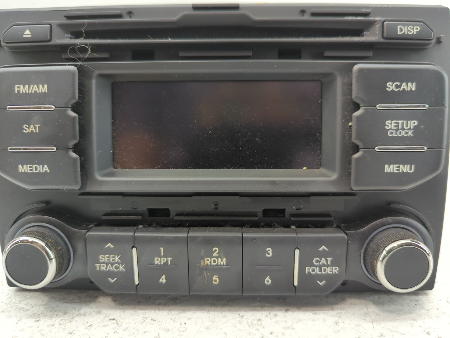 2012-2015 Kia Rio Radio AM FM Cd Player Receiver Replacement P/N:96170-1W900CA Fits Fits 2012 2013 2014 2015 OEM Used Auto P