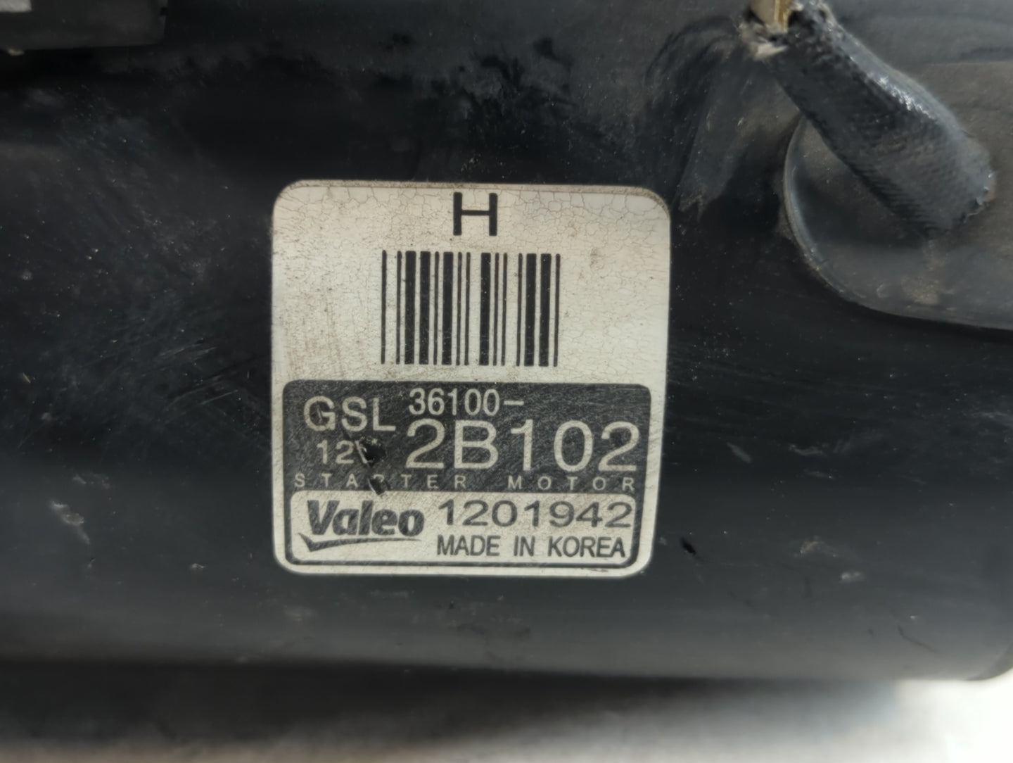 2013-2014 Kia Rio Car Starter Motor Solenoid OEM P/N:36100-2B102 Fits Fits 2012 2013 2014 2015 2016 2017 OEM Used Auto Parts