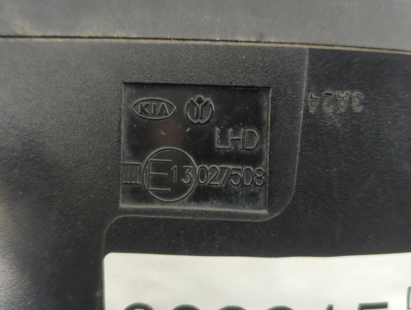 2012-2014 Kia Rio Passenger Side View Mirror - Right Door Mirror OEM Used - Oemusedautoparts1.com