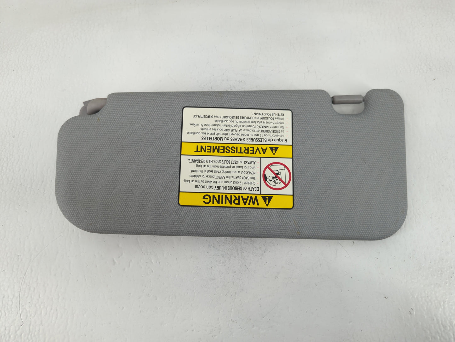 2012-2017 Kia Rio Sun Visor Shade Replacement Passenger Right Mirror Fits Fits 2012 2013 2014 2015 2016 2017 OEM Used Auto P