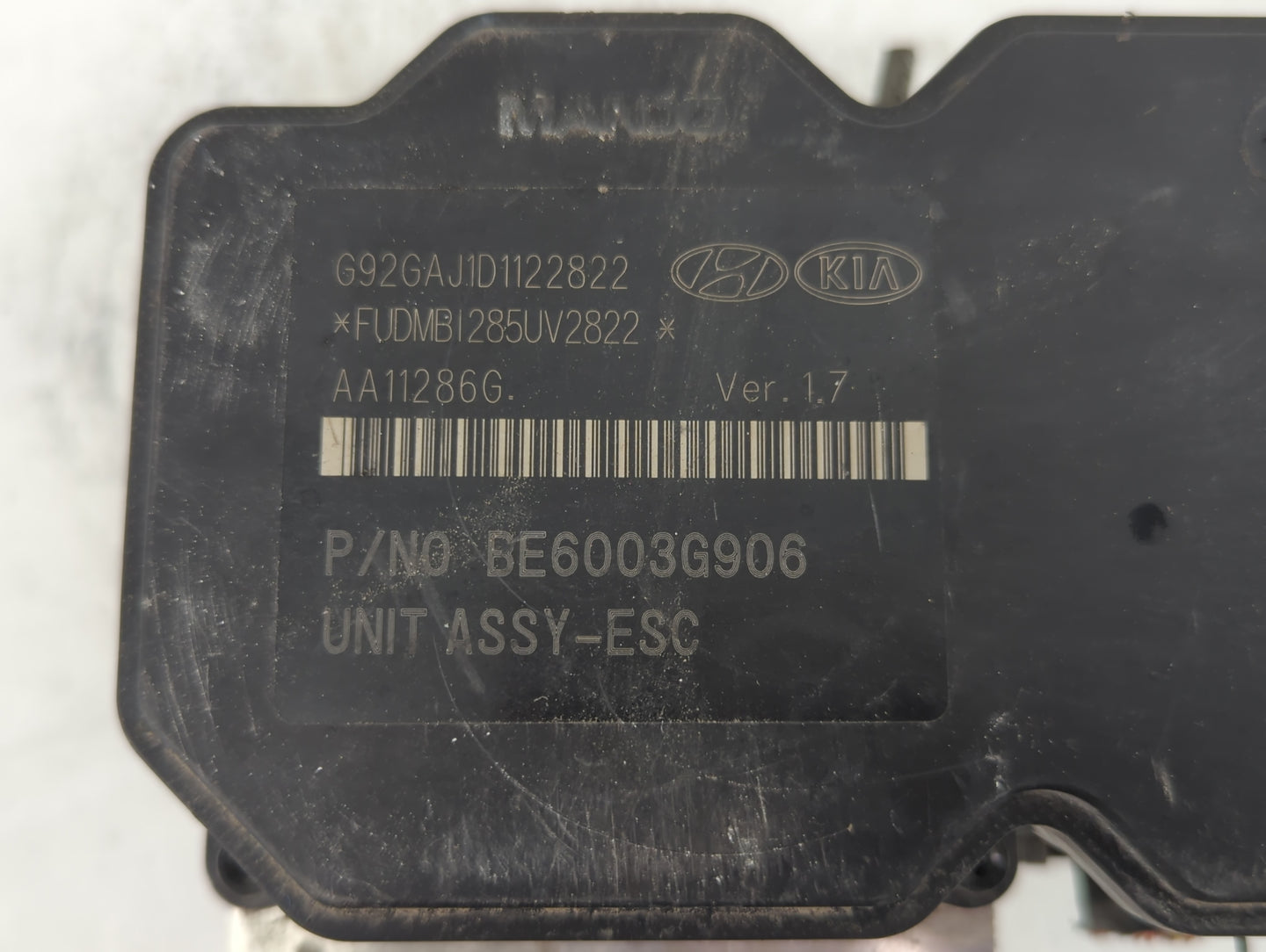 2012-2015 Kia Rio ABS Pump Control Module Replacement P/N:58920-1W400 Fits Fits 2012 2013 2014 2015 OEM Used Auto Parts - Oe