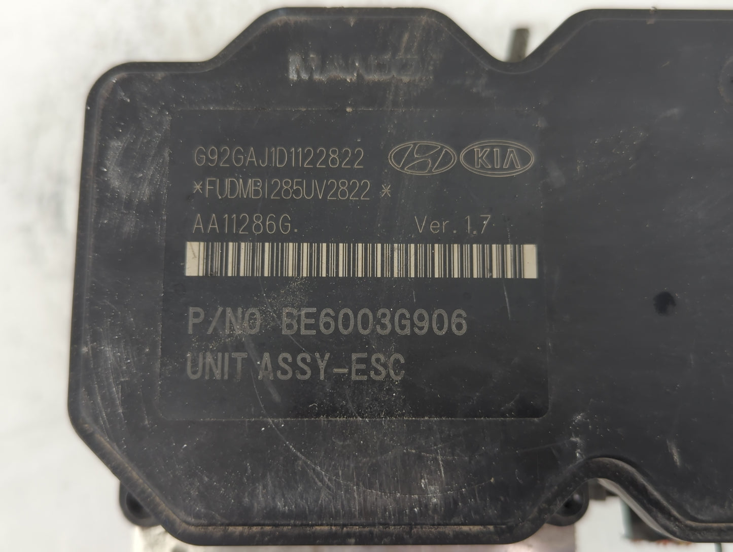 2012-2015 Kia Rio ABS Pump Control Module Replacement P/N:58920-1W400 Fits Fits 2012 2013 2014 2015 OEM Used Auto Parts - Oe