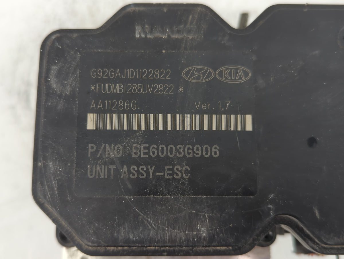 2012-2015 Kia Rio Anti-Lock Brake ABS Pump Module Actuator OEM P/N:58920-1W400 Fits Fits 2012 2013 2014 2015 OEM Used Auto P