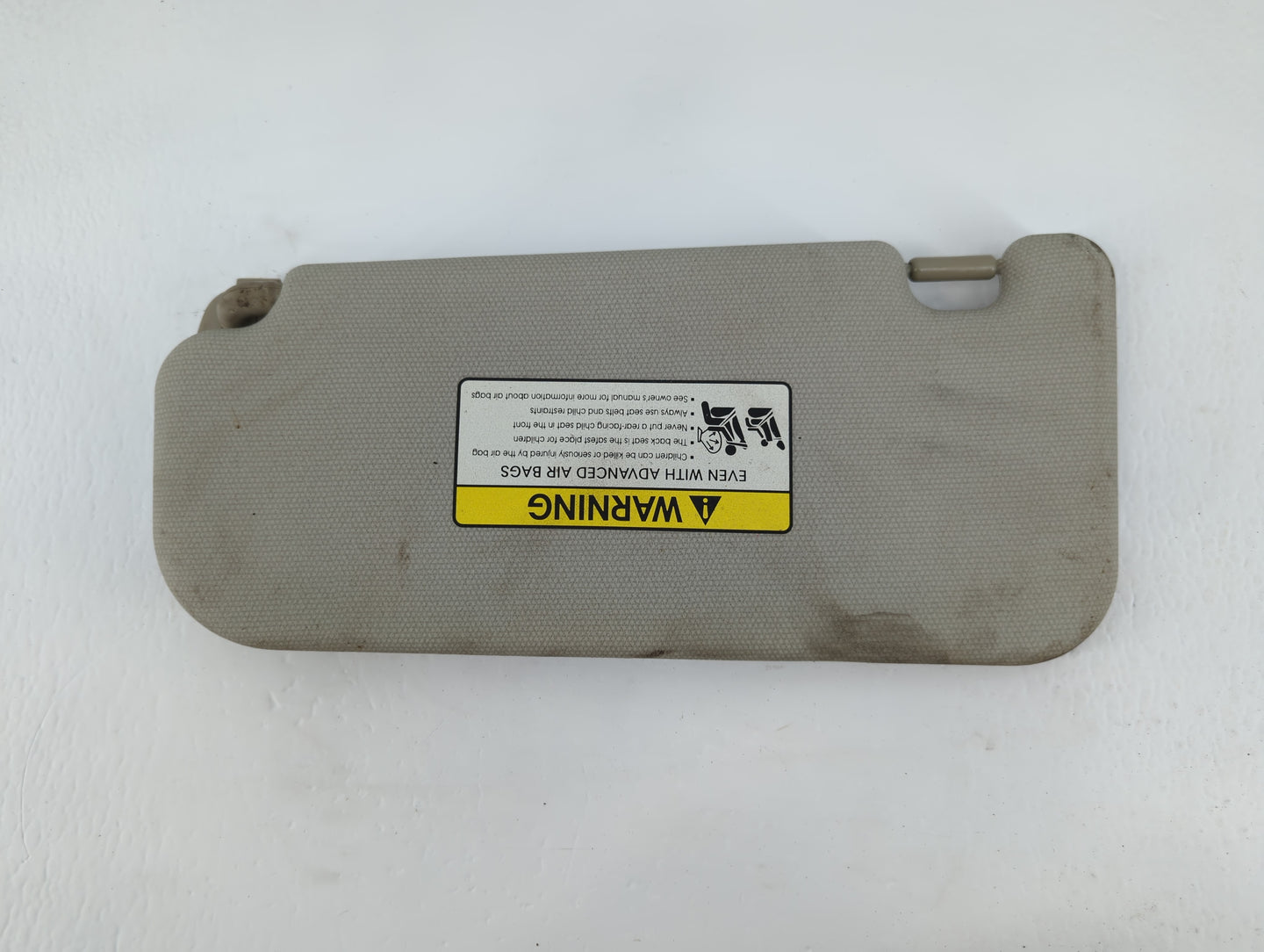 2012-2017 Kia Rio Sun Visor Shade Replacement Passenger Right Mirror Fits Fits 2012 2013 2014 2015 2016 2017 OEM Used Auto P