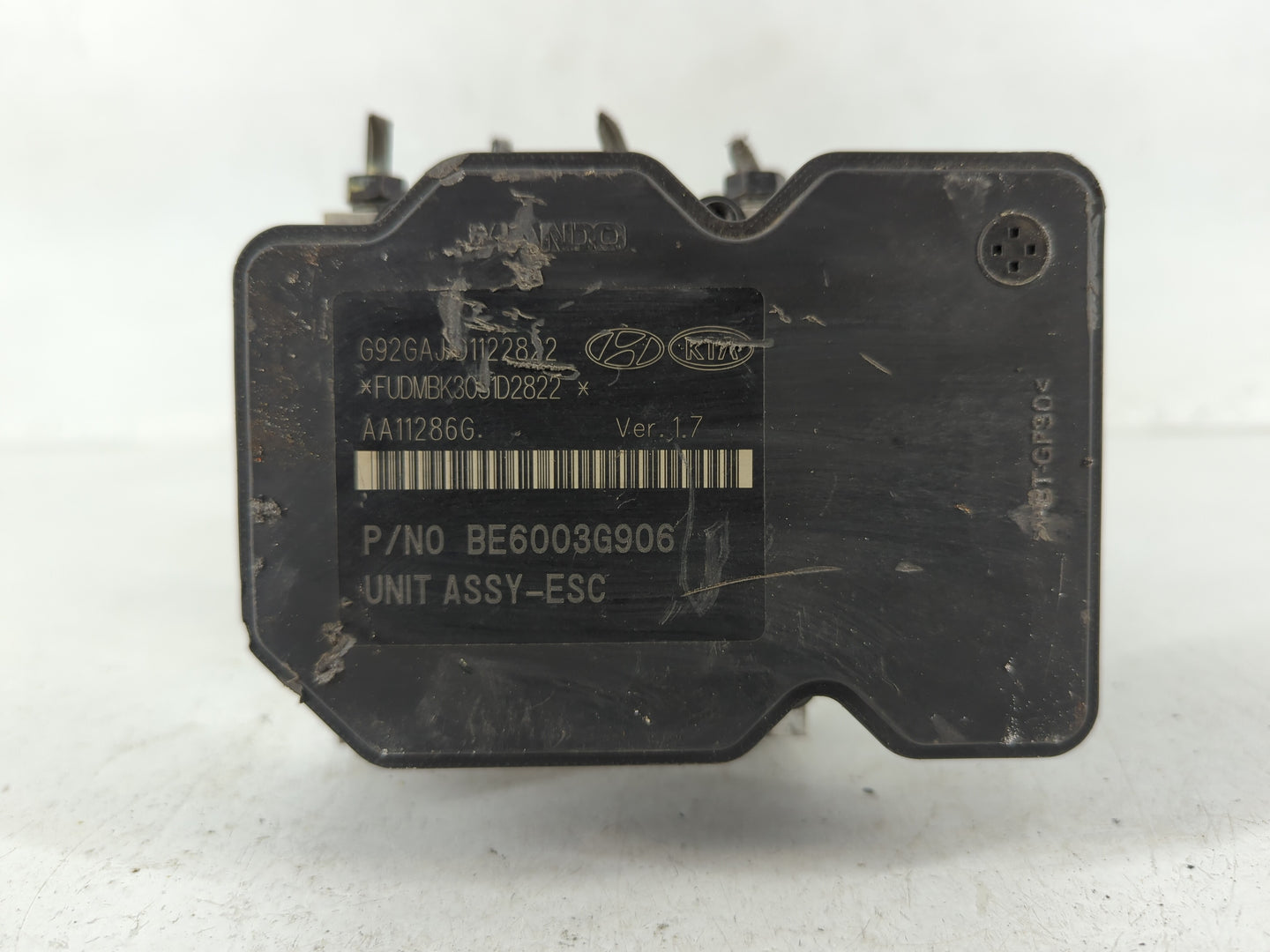 2012-2015 Kia Rio ABS Pump Control Module Replacement P/N:58920-1W400 Fits Fits 2012 2013 2014 2015 OEM Used Auto Parts - Oe