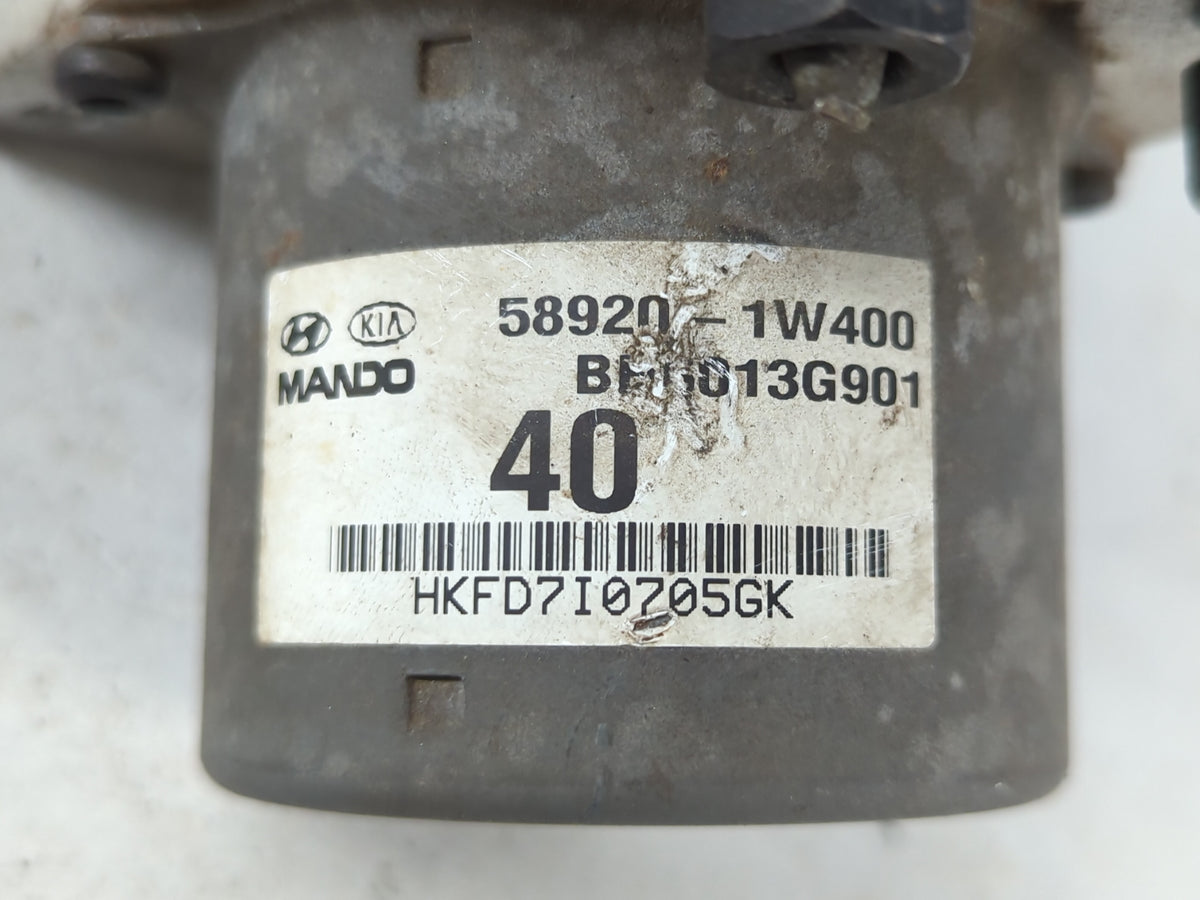 2012-2015 Kia Rio Anti-Lock Brake ABS Pump Module Actuator OEM P/N:58920-1W400 Fits Fits 2012 2013 2014 2015 OEM Used Auto P