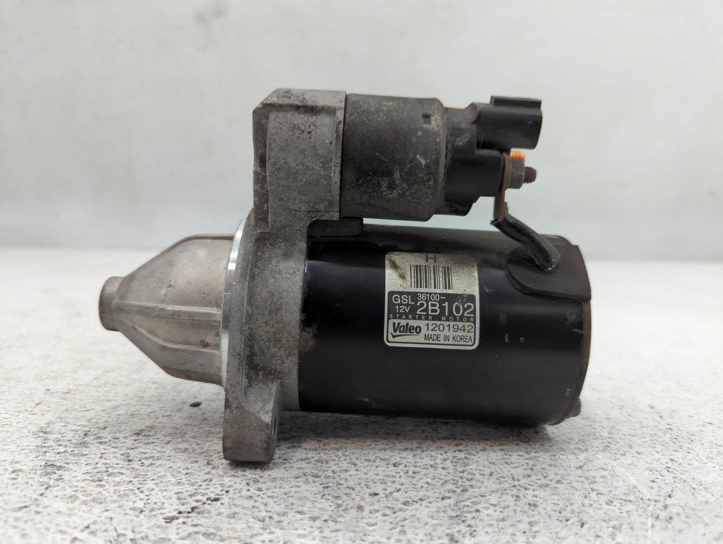 2013-2014 Kia Rio Car Starter Motor Solenoid OEM P/N:1201942 Fits Fits 2012 2013 2014 2015 2016 2017 OEM Used Auto Parts - O