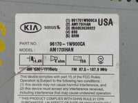2012-2015 Kia Rio Radio AM FM Cd Player Receiver Replacement P/N:96170-1W900CA Fits Fits 2012 2013 2014 2015 OEM Used Auto P