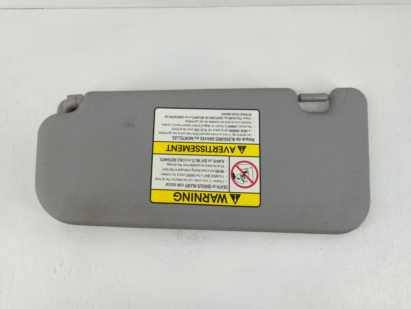 2012-2017 Kia Rio Sun Visor Shade Replacement Passenger Right Mirror Fits Fits 2012 2013 2014 2015 2016 2017 OEM Used Auto P