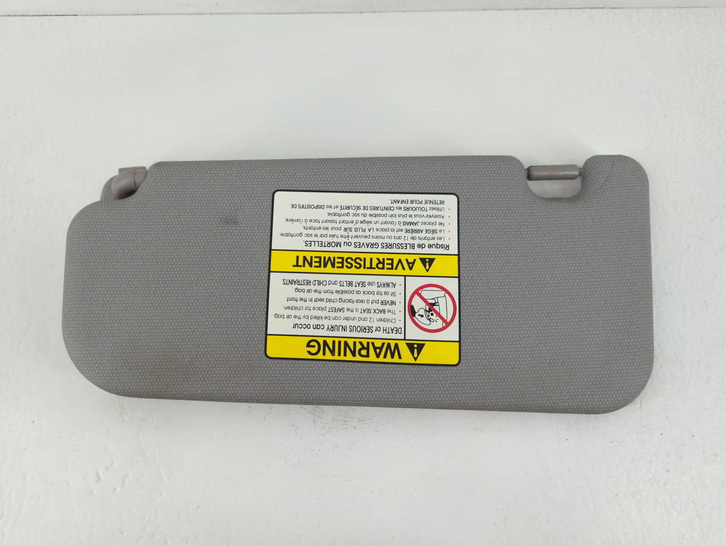 2012-2017 Kia Rio Sun Visor Shade Replacement Passenger Right Mirror Fits Fits 2012 2013 2014 2015 2016 2017 OEM Used Auto P