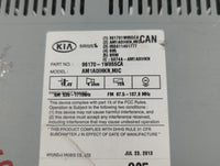 2012-2015 Kia Rio Radio AM FM Cd Player Receiver Replacement P/N:96170-1W855CA Fits Fits 2012 2013 2014 2015 OEM Used Auto P