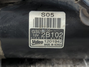 2013-2014 Kia Rio Car Starter Motor Solenoid OEM P/N:1201942 36100-2B102 Fits Fits 2012 2013 2014 2015 2016 2017 OEM Used Auto Parts