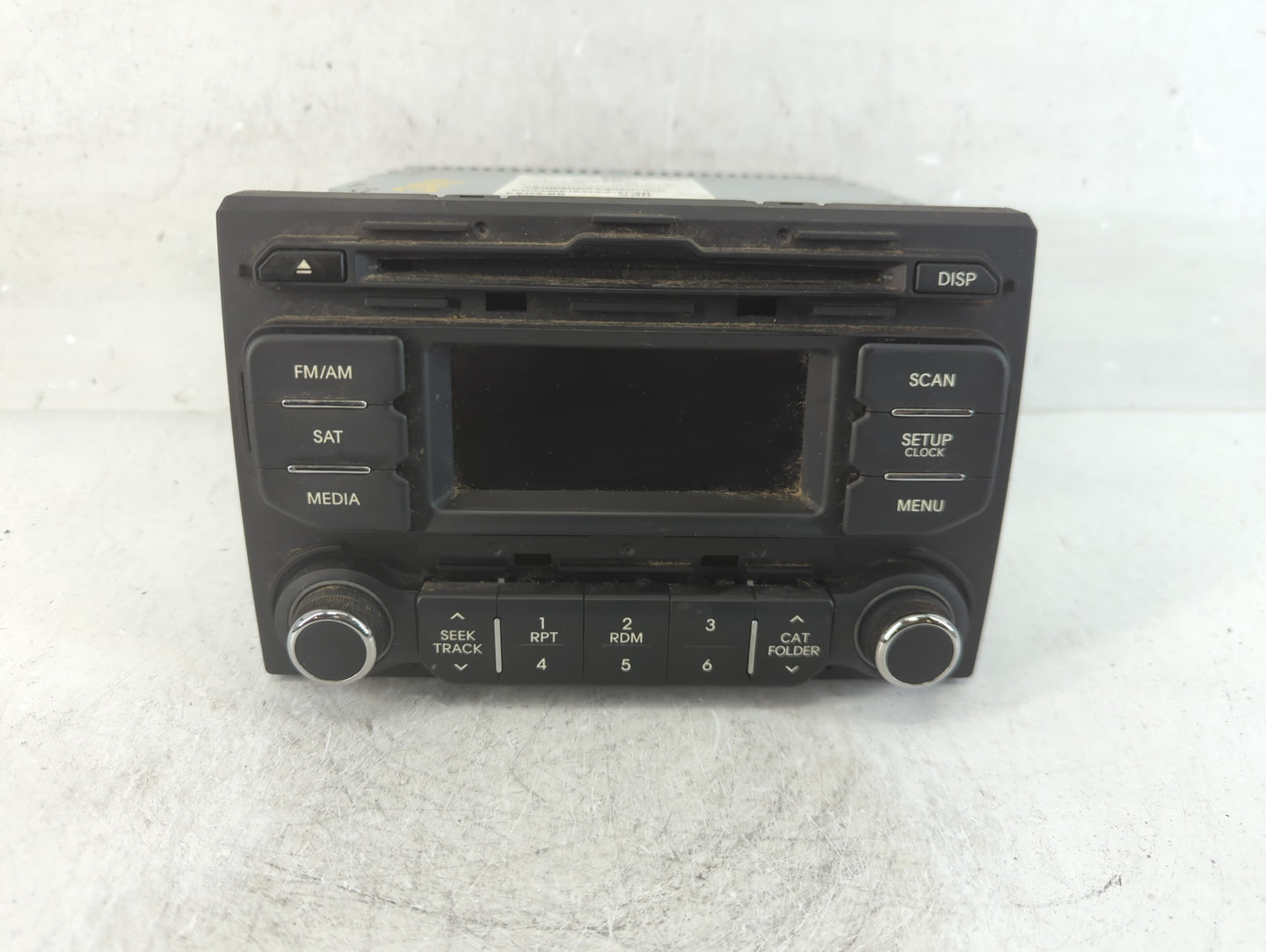 2012-2015 Kia Rio Radio AM FM Cd Player Receiver Replacement P/N:96170-1W900CA Fits Fits 2012 2013 2014 2015 OEM Used Auto P