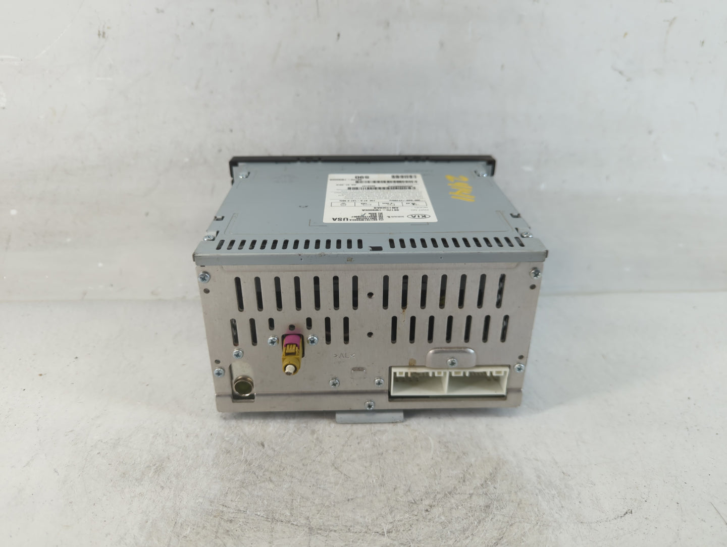 2012-2015 Kia Rio Radio AM FM Cd Player Receiver Replacement P/N:96170-1W900CA Fits Fits 2012 2013 2014 2015 OEM Used Auto P