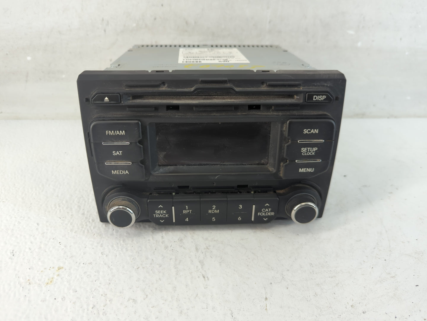2012-2015 Kia Rio Radio AM FM Cd Player Receiver Replacement P/N:96170-1W900CA Fits Fits 2012 2013 2014 2015 OEM Used Auto P