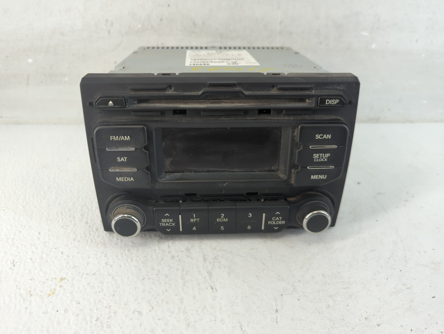 2012-2015 Kia Rio Radio AM FM Cd Player Receiver Replacement P/N:96170-1W900CA Fits Fits 2012 2013 2014 2015 OEM Used Auto P