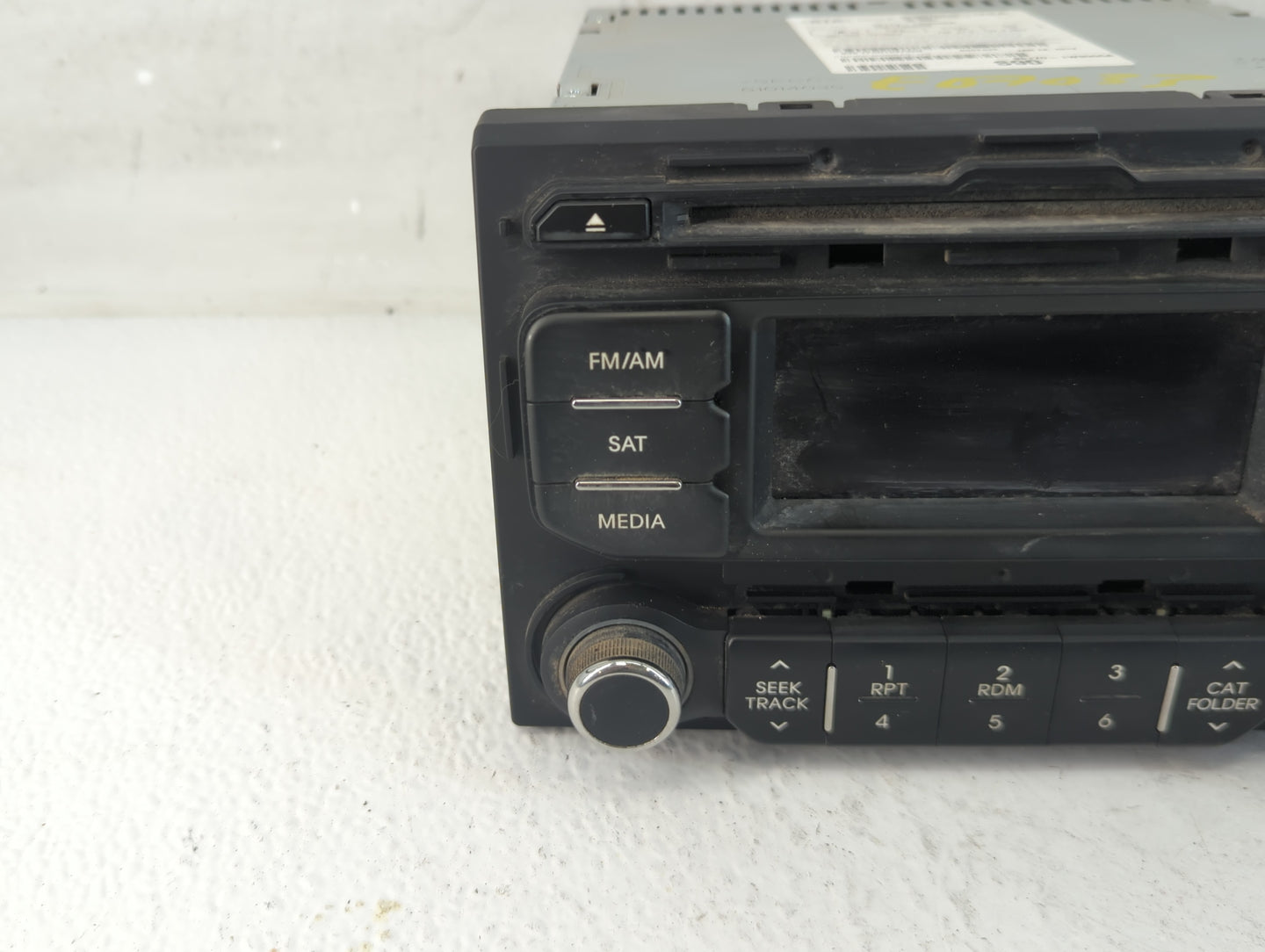 2012-2015 Kia Rio Radio AM FM Cd Player Receiver Replacement P/N:96170-1W900CA Fits Fits 2012 2013 2014 2015 OEM Used Auto P
