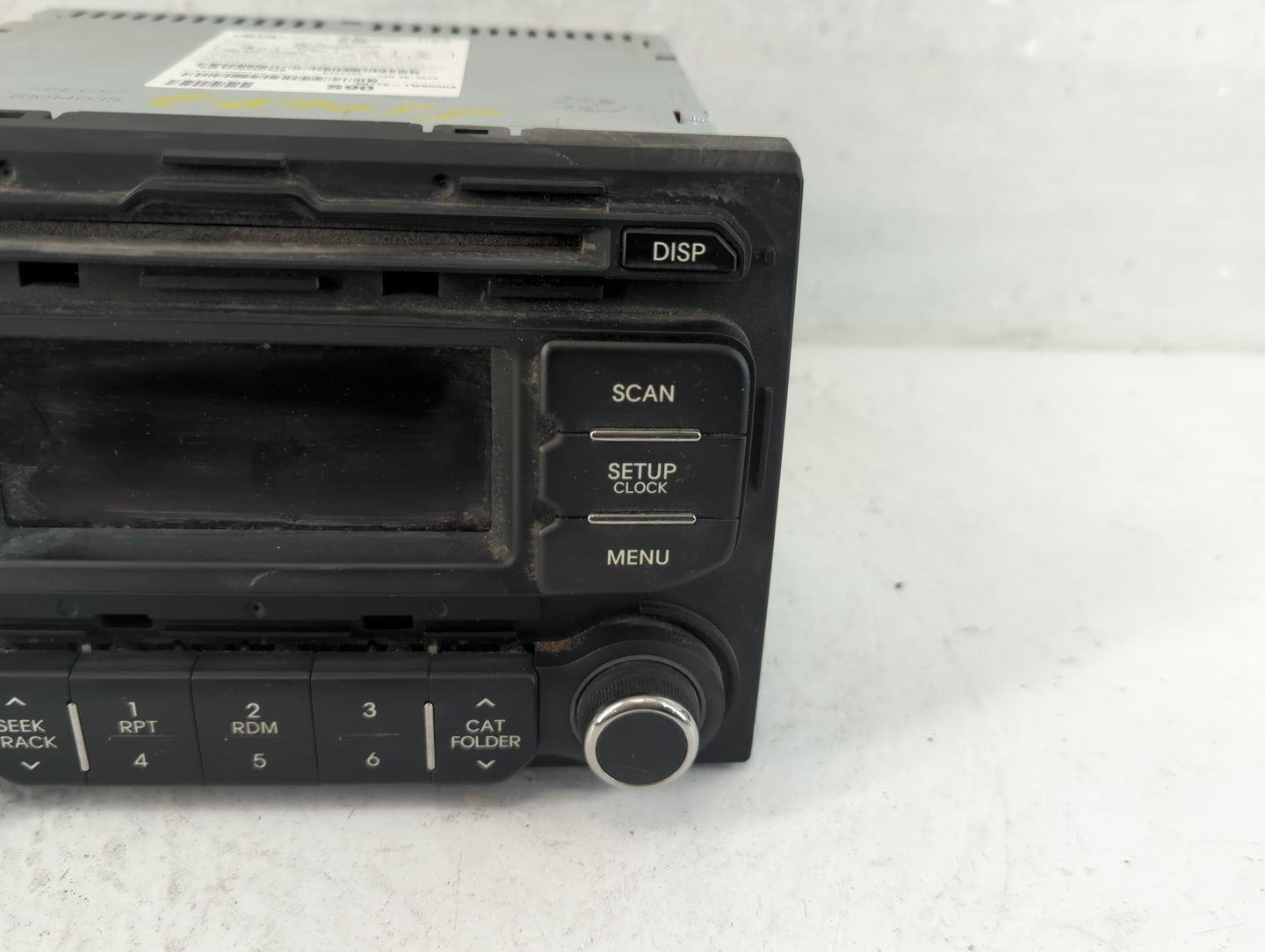 2012-2015 Kia Rio Radio AM FM Cd Player Receiver Replacement P/N:96170-1W900CA Fits Fits 2012 2013 2014 2015 OEM Used Auto P