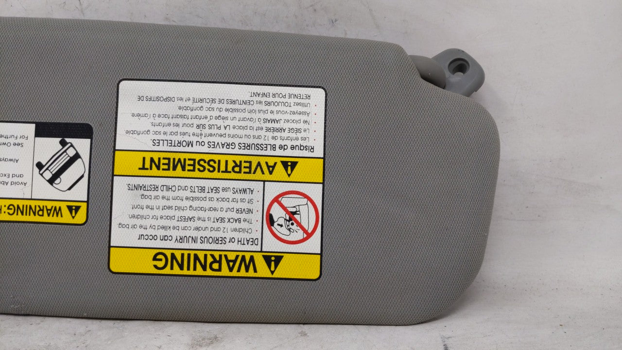 2011-2015 Kia Sorento Sun Visor Shade Replacement Driver Left Mirror Fits Fits 2011 2012 2013 2014 2015 OEM Used Auto Parts 