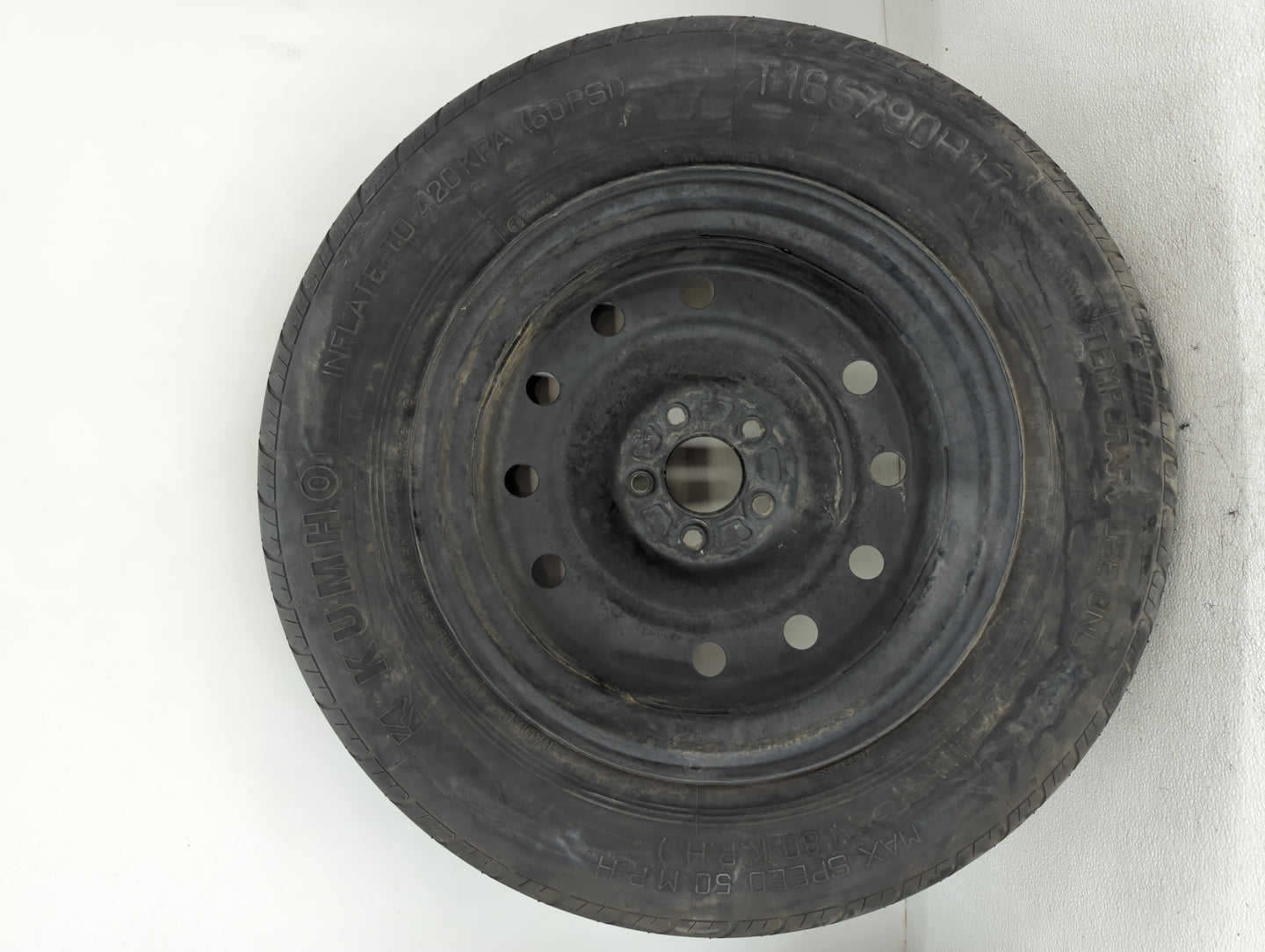2011-2020 Kia Sorento Spare Donut Tire Wheel Rim Oem - Oemusedautoparts1.com
