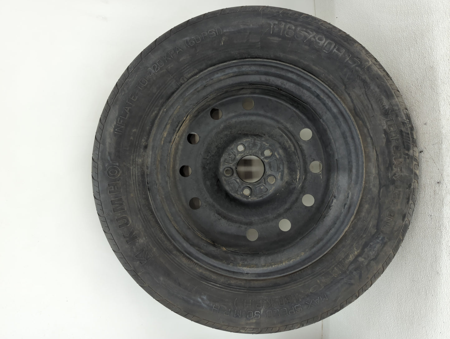 2011-2020 Kia Sorento Spare Donut Tire Wheel Rim Oem - Oemusedautoparts1.com