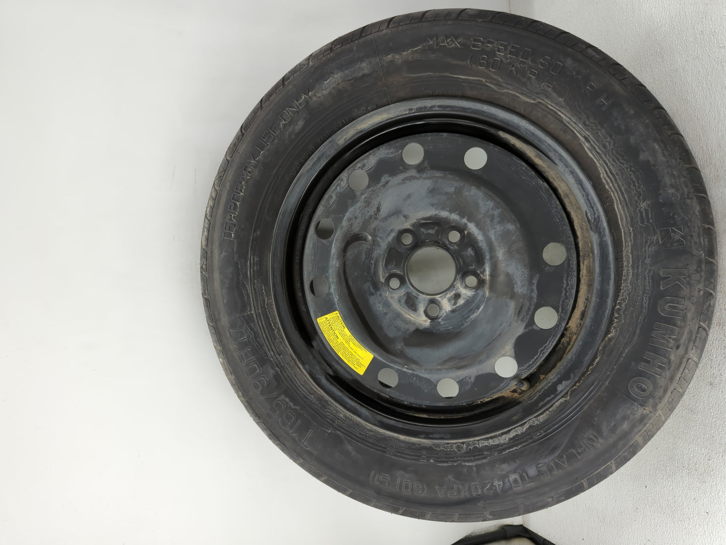 2011-2020 Kia Sorento Spare Donut Tire Wheel Rim Oem - Oemusedautoparts1.com