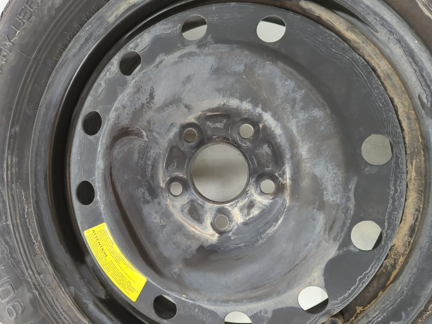 2011-2020 Kia Sorento Spare Donut Tire Wheel Rim Oem - Oemusedautoparts1.com