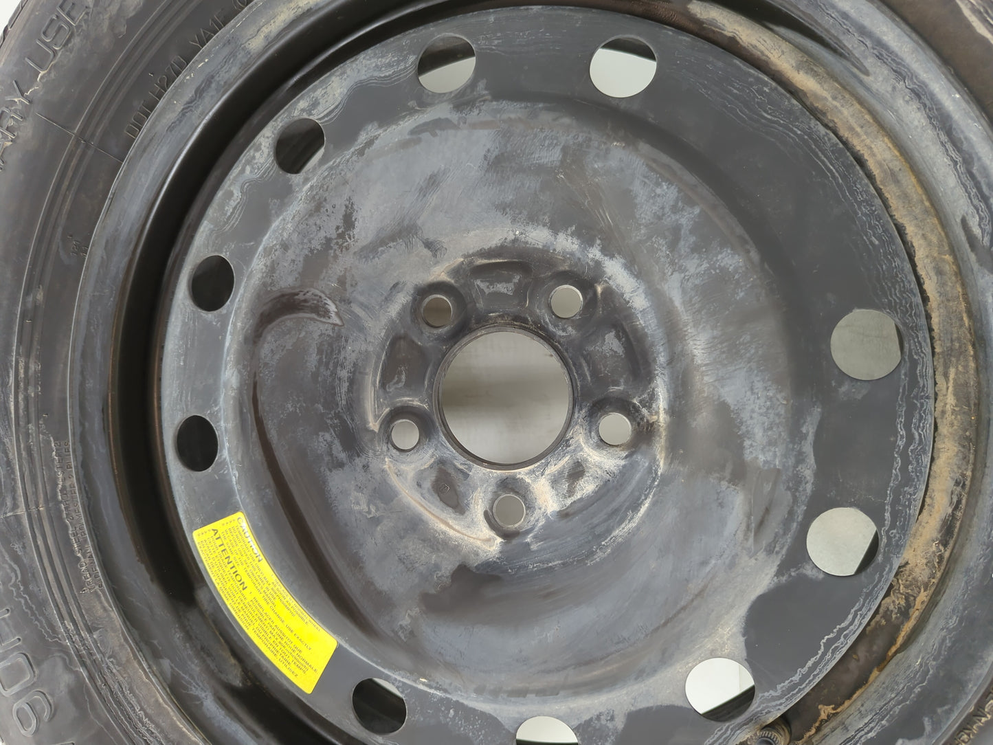 2011-2020 Kia Sorento Spare Donut Tire Wheel Rim Oem - Oemusedautoparts1.com