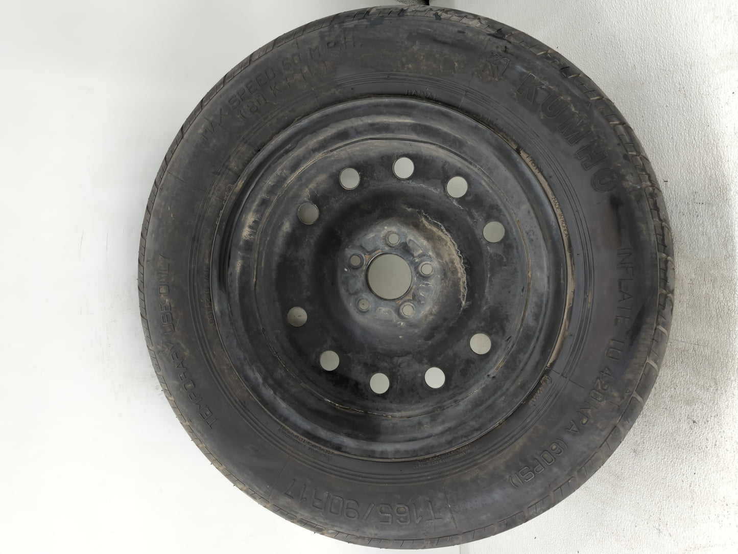 2011-2020 Kia Sorento Spare Donut Tire Wheel Rim Oem - Oemusedautoparts1.com