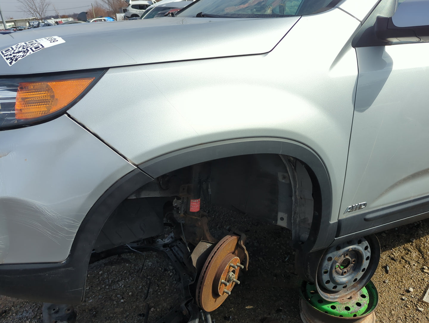 2011-2013 Kia Sorento Driver Fender - Oemusedautoparts1.com