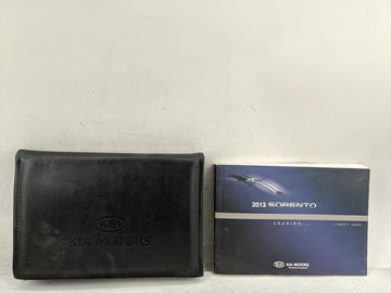 2013 Kia Sorento Owners Manual Book Guide OEM Used Auto Parts - Oemusedautoparts1.com
