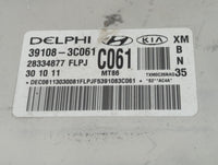 2011-2013 Kia Sorento PCM Engine Control Computer ECU ECM PCU OEM P/N:28334877 39108-3C061 Fits Fits 2011 2012 2013 OEM Used