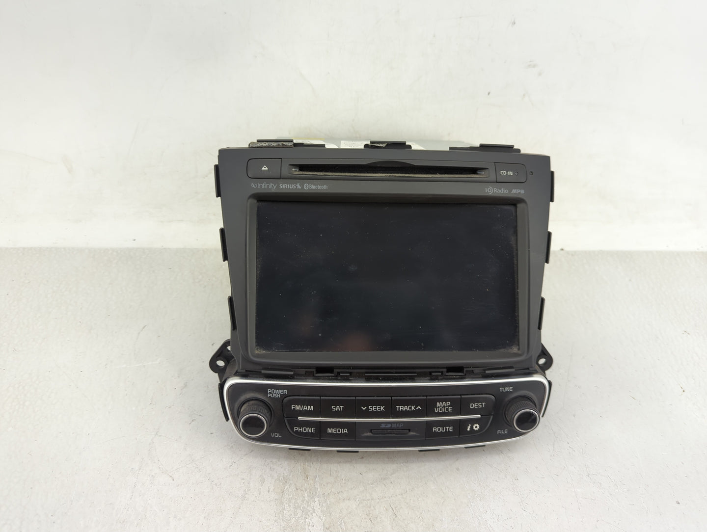 2011-2013 Kia Sorento Radio AM FM Cd Player Receiver Replacement P/N:96560-1UAA0VA Fits Fits 2011 2012 2013 OEM Used Auto Pa