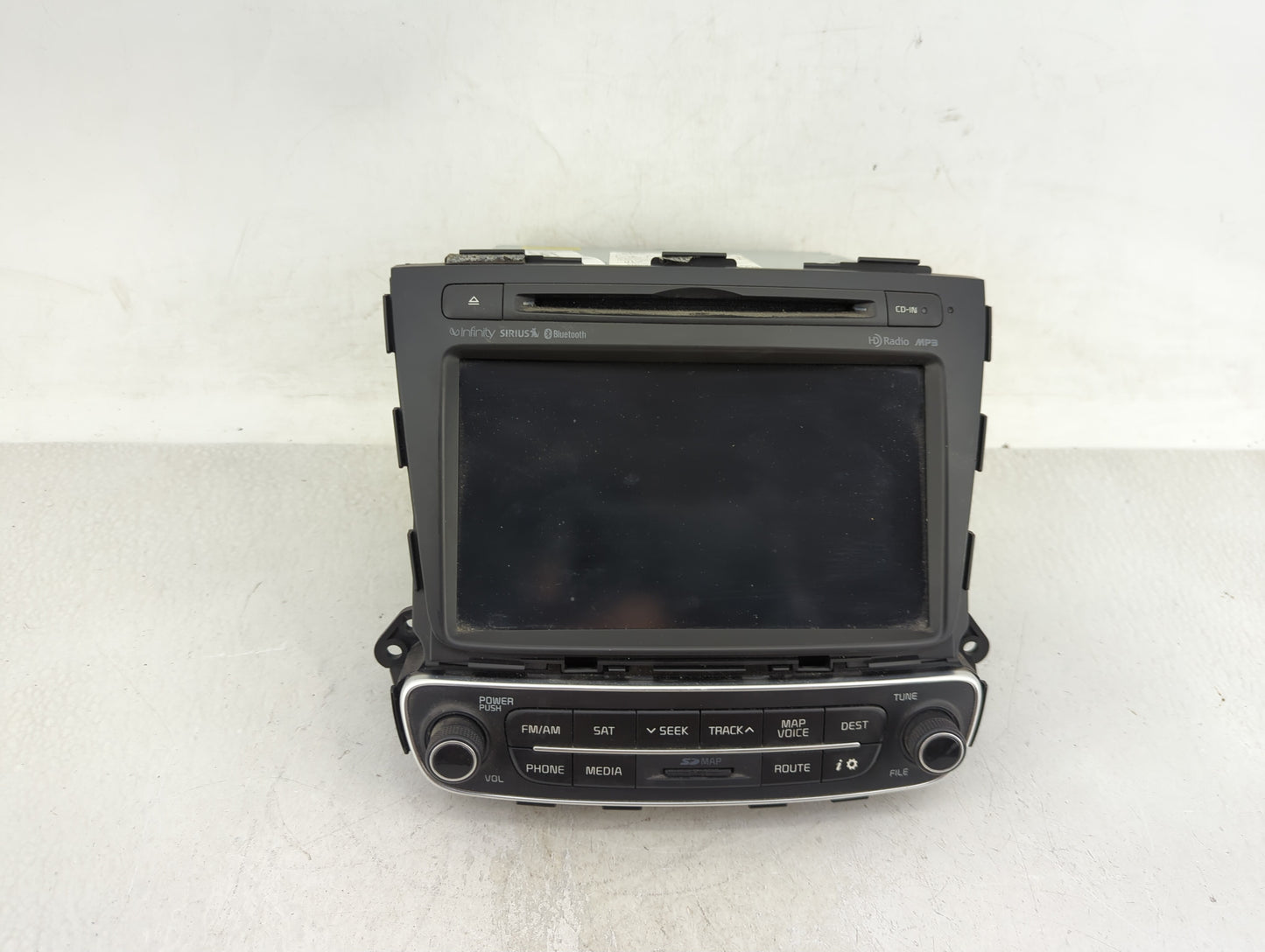 2011-2013 Kia Sorento Radio AM FM Cd Player Receiver Replacement P/N:96560-1UAA0VA Fits Fits 2011 2012 2013 OEM Used Auto Pa