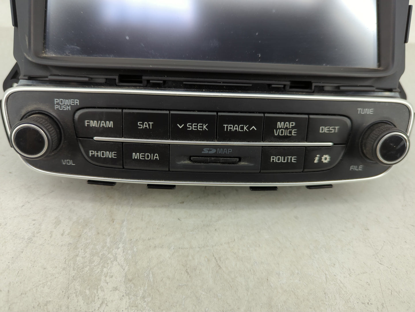 2011-2013 Kia Sorento Radio AM FM Cd Player Receiver Replacement P/N:96560-1UAA0VA Fits Fits 2011 2012 2013 OEM Used Auto Pa