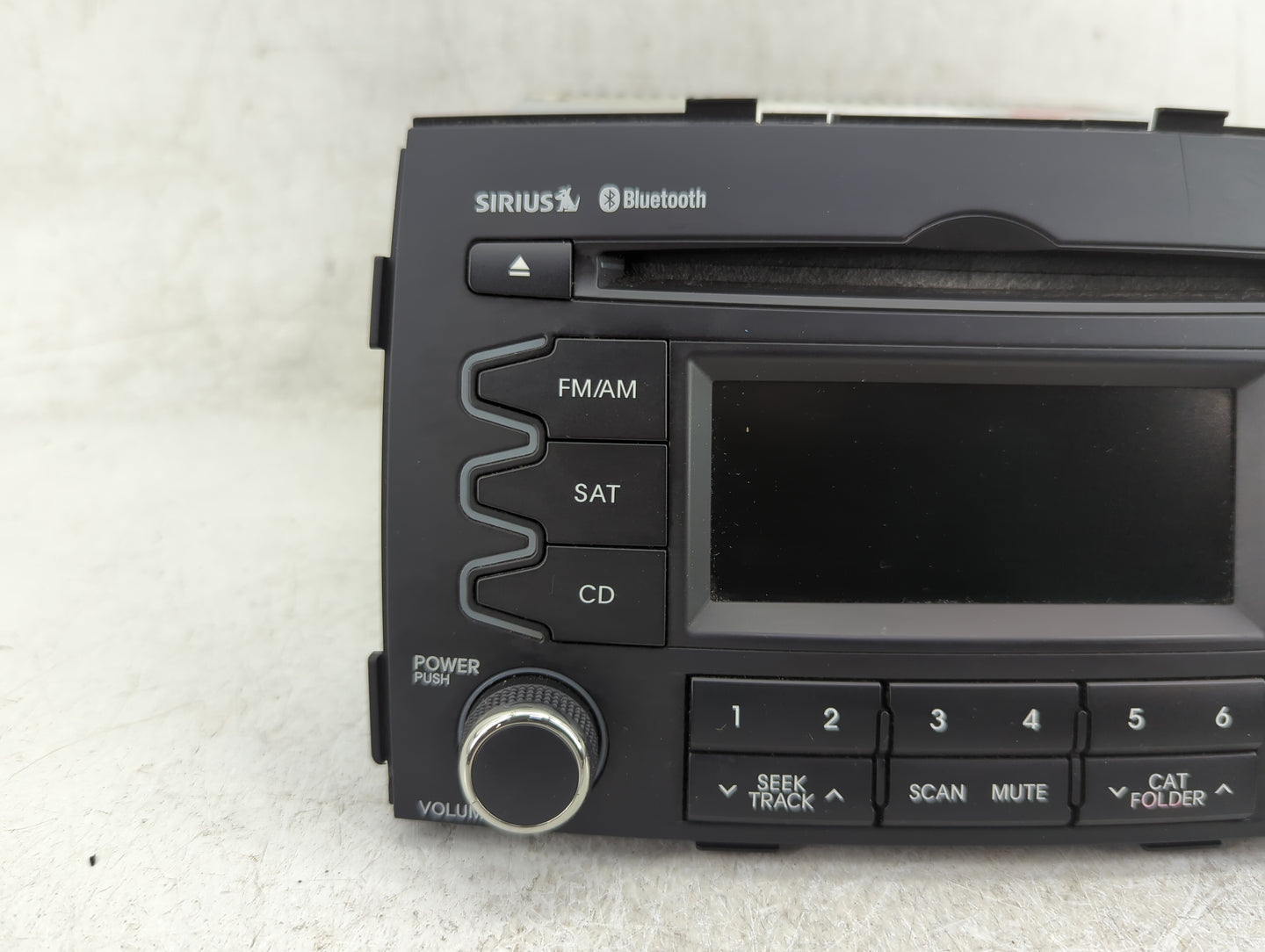 2011-2013 Kia Sorento Radio AM FM Cd Player Receiver Replacement P/N:96140-1U201CA Fits Fits 2011 2012 2013 OEM Used Auto Pa