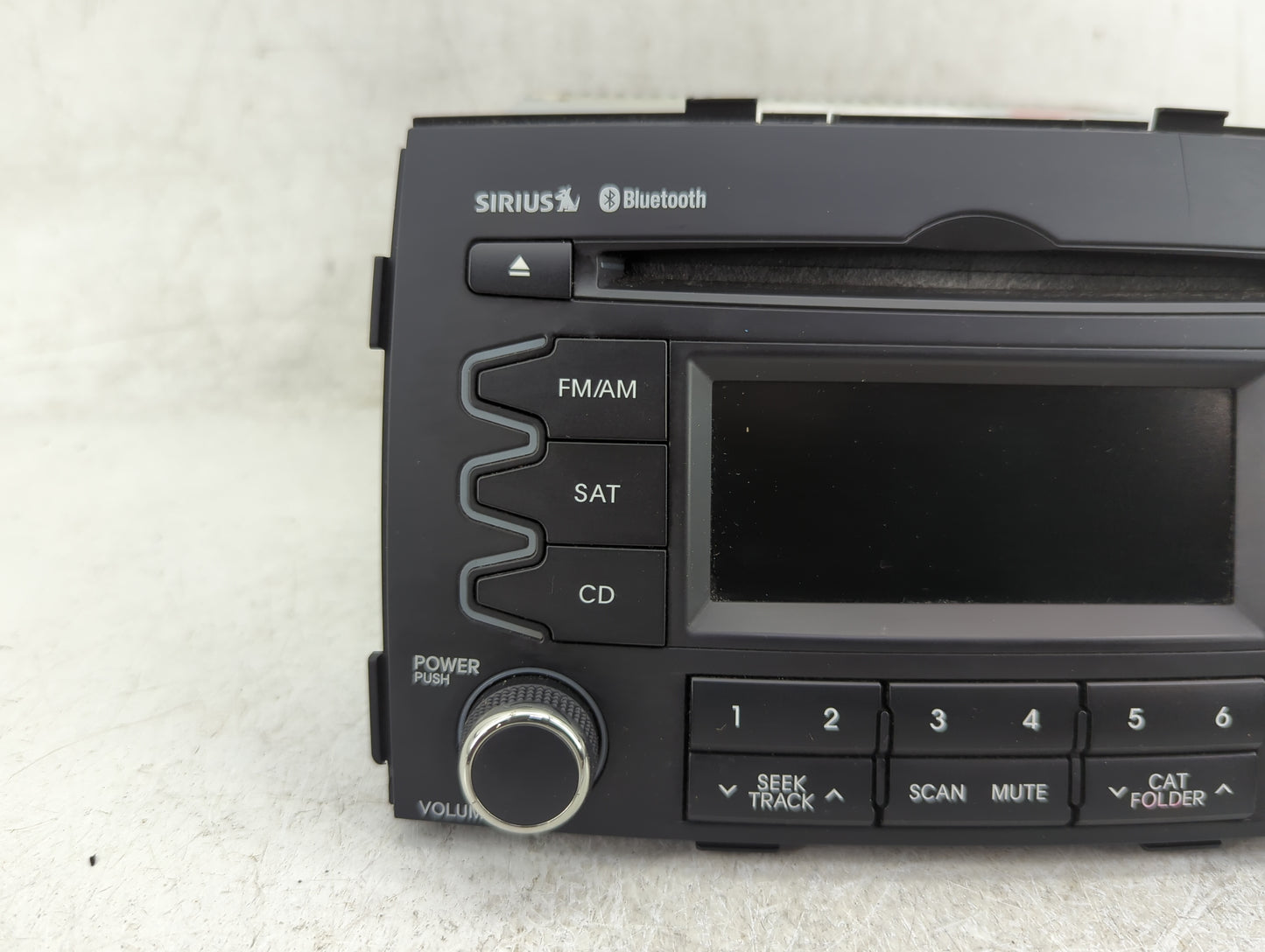 2011-2013 Kia Sorento Radio AM FM Cd Player Receiver Replacement P/N:96140-1U201CA Fits Fits 2011 2012 2013 OEM Used Auto Pa