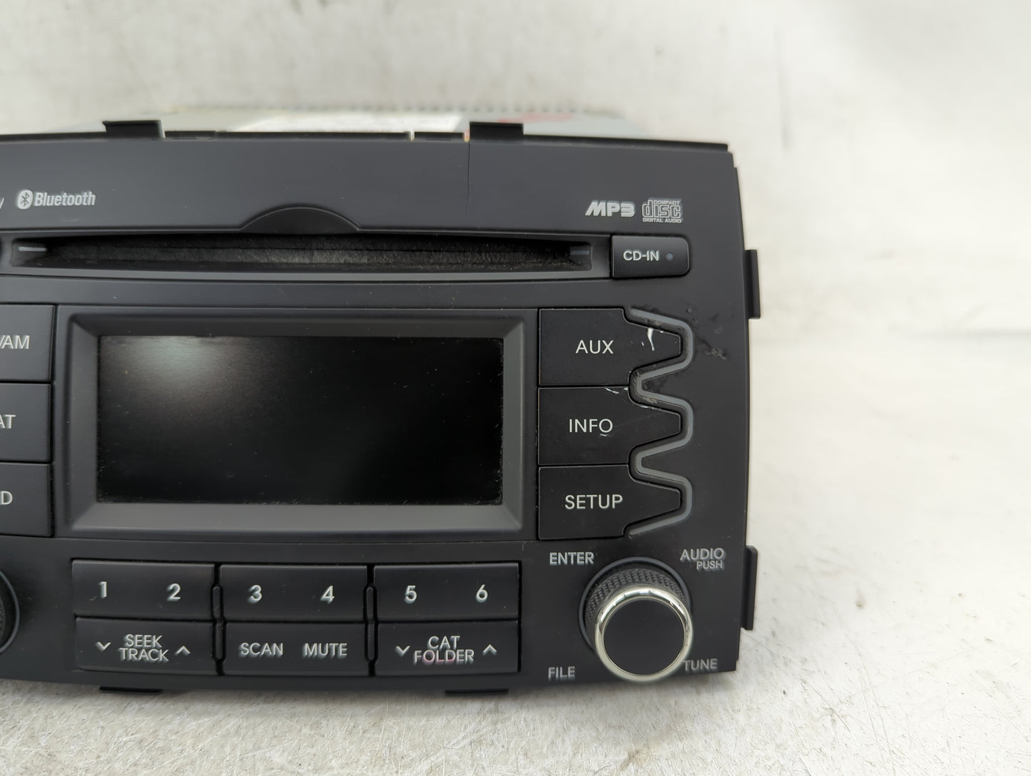 2011-2013 Kia Sorento Radio AM FM Cd Player Receiver Replacement P/N:96140-1U201CA Fits Fits 2011 2012 2013 OEM Used Auto Pa