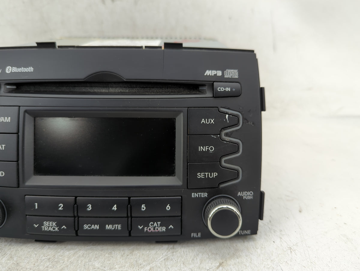 2011-2013 Kia Sorento Radio AM FM Cd Player Receiver Replacement P/N:96140-1U201CA Fits 2011 2012 2013 OEM Used Auto Parts -