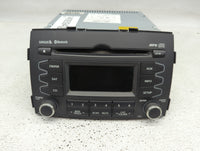 2012-2013 Kia Sorento Radio AM FM Cd Player Receiver Replacement P/N:96140-1U201CA Fits Fits 2012 2013 OEM Used Auto Parts -