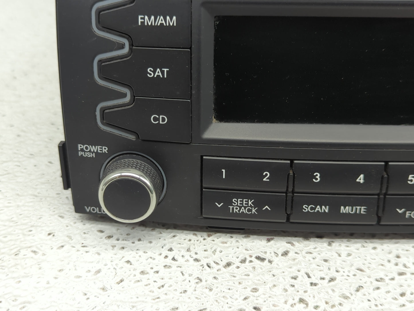 2012-2013 Kia Sorento Radio AM FM Cd Player Receiver Replacement P/N:96140-1U201CA Fits Fits 2012 2013 OEM Used Auto Parts -