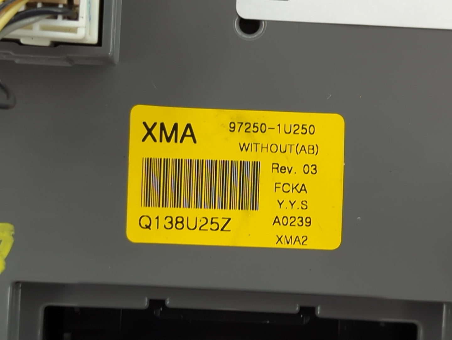 2011-2013 Kia Sorento Climate Control Module Temperature AC/Heater Replacement P/N:Q138U25Z 97250-1U250 Fits Fits 2011 2012 