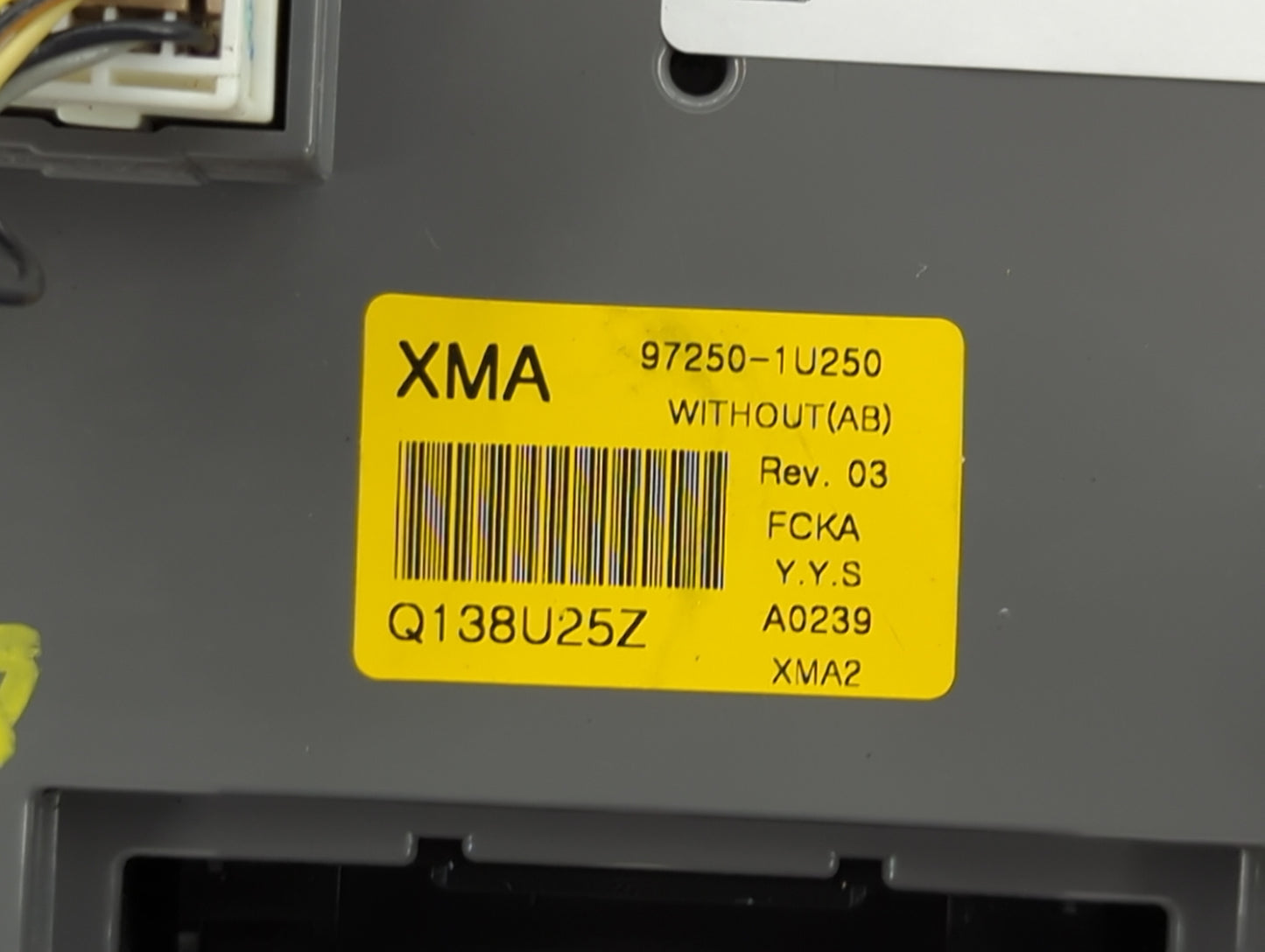 2011-2013 Kia Sorento Climate Control Module Temperature AC/Heater Replacement P/N:Q138U25Z 97250-1U250 Fits Fits 2011 2012 